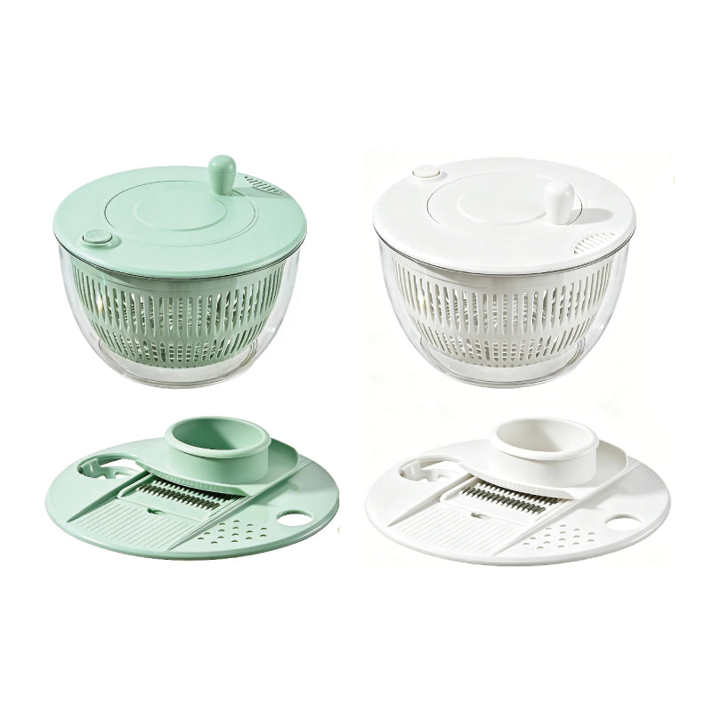 Fonvo Salad Spinner – 3-in-1 with Slicer & Strainer - Image 9
