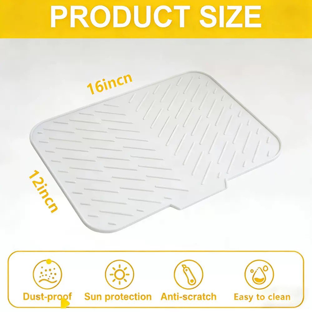 Fonvo Silicone Dish Drying Mat - Image 16