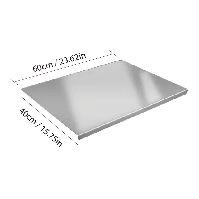 Fonvo Stainless Steel Chopping Board – Non-Slip - Image 10