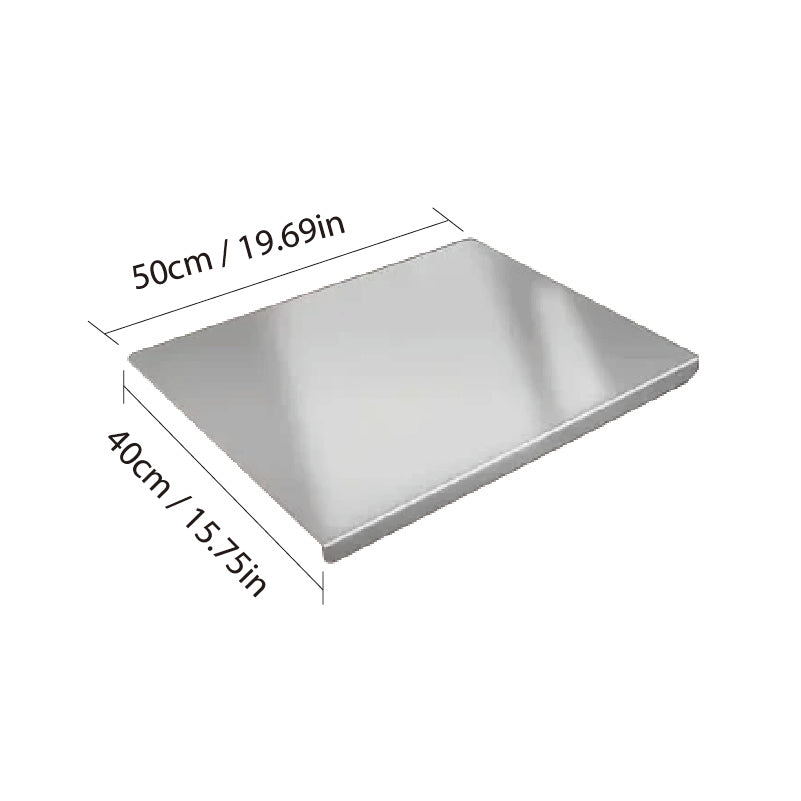Fonvo Stainless Steel Chopping Board – Non-Slip - Image 9